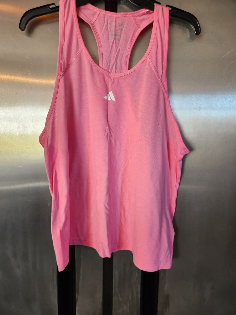 Adidas Womens AEROREADY Racerback Tank Top Size XL | Pink Athletic